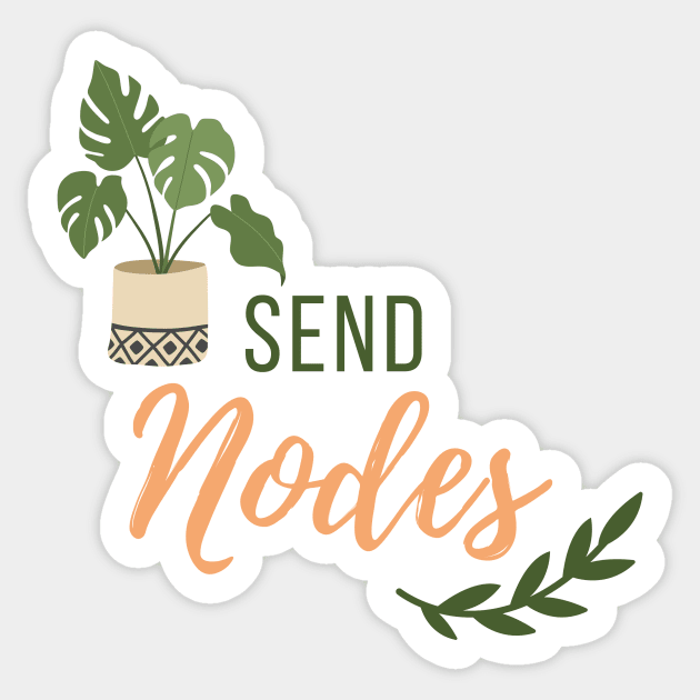 Send Nodes Sticker by North Eastern Roots